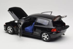 Honda Civic SiR II EG6 VTEC Čierny LCD 1:18 LCD18018-BL Kov – obrázok 5 z 9