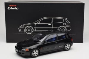 Honda Civic SiR II EG6 VTEC Čierny LCD 1:18 LCD18018-BL Kov – obrázok 9 z 9
