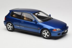Honda Civic SiR II EG6 VTEC Modrý LCD 1:18 LCD18018-BU Kov – obrázok 6 z 9