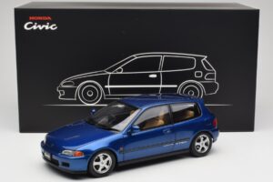 Honda Civic SiR II EG6 VTEC Modrý LCD 1:18 LCD18018-BU Kov – obrázok 9 z 9