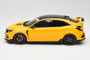 Honda Civic Type R FK8 Euro Spec Žltý Otto 1:18 OT1111 Živica – obrázok 3 z 6