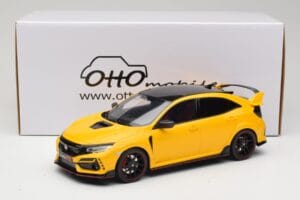 Honda Civic Type R FK8 Euro Spec Žltý Otto 1:18 OT1111 Živica – obrázok 6 z 6