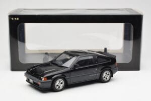 Honda CR-X Si Ballade Sport Čierny AUTOart 1:18 73261 Kov – obrázok 8 z 8