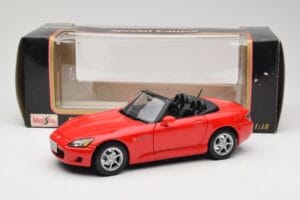 Honda S2000 AP1 Červený Maisto 1:18 50350 Kov – obrázok 8 z 8