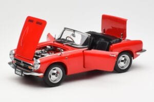 Honda S800 Roadster Červený AUTOart 1:18 73276 Kov – obrázok 2 z 8