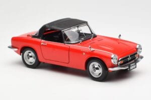 Honda S800 Roadster Červený AUTOart 1:18 73276 Kov – obrázok 6 z 8
