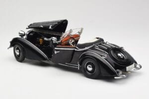 Horch 855 Roadster Čierny Sun Star 1:18 2401 Kov – obrázok 5 z 8