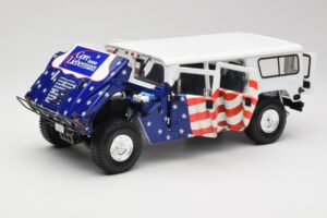Hummer H1 AM General Gore-Lieberman Humvee America Exoto 1:18 1807 Kov – obrázok 2 z 8