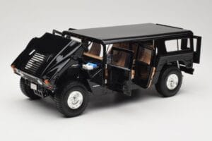 Hummer H1 Hard Top Čierny Exoto 1:18 01803 Kov – obrázok 2 z 8