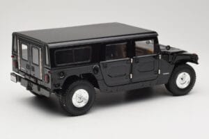 Hummer H1 Hard Top Čierny Exoto 1:18 01803 Kov – obrázok 3 z 8