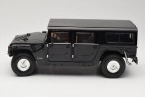 Hummer H1 Hard Top Čierny Exoto 1:18 01803 Kov – obrázok 4 z 8