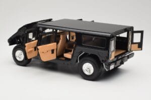 Hummer H1 Hard Top Čierny Exoto 1:18 01803 Kov – obrázok 5 z 8