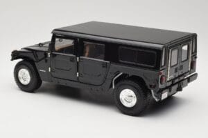 Hummer H1 Hard Top Čierny Exoto 1:18 01803 Kov – obrázok 7 z 8