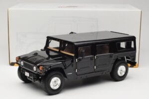 Hummer H1 Hard Top Čierny Exoto 1:18 01803 Kov – obrázok 8 z 8