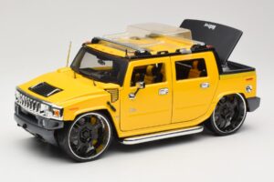Hummer H2 SUT Concept Žltý Maisto 1:18 31067 Kov