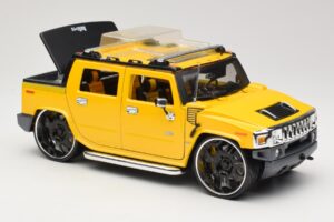 Hummer H2 SUT Concept Žltý Maisto 1:18 31067 Kov – obrázok 6 z 8