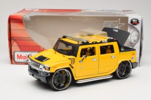 Hummer H2 SUT Concept Žltý Maisto 1:18 31067 Kov – obrázok 8 z 8