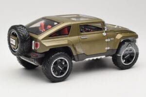 Hummer HX Concept Zelený Maisto 1:18 36171 Kov – obrázok 3 z 8
