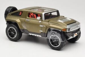 Hummer HX Concept Zelený Maisto 1:18 36171 Kov – obrázok 6 z 8