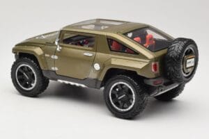 Hummer HX Concept Zelený Maisto 1:18 36171 Kov – obrázok 7 z 8