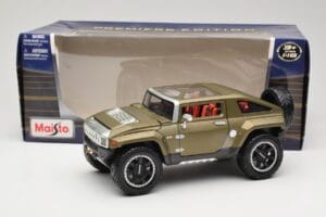 Hummer HX Concept Zelený Maisto 1:18 36171 Kov – obrázok 8 z 8