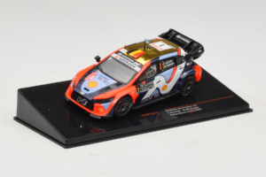 Hyundai i20 N Rally1 #1 T. Neuville / M. Wydaeghe Rally Monte Carlo 2025 IXO 1:43 RAM973C Kov – obrázok 2 z 4