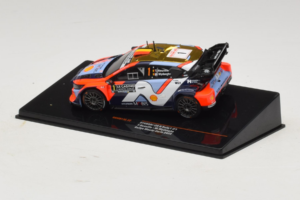 Hyundai i20 N Rally1 #1 T. Neuville / M. Wydaeghe Rally Monte Carlo 2025 IXO 1:43 RAM973C Kov – obrázok 3 z 4