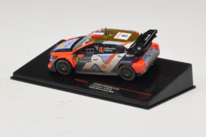 Hyundai i20 N Rally1 #16 A. Fourmaux / A. Coria Rally Monte Carlo 2025 IXO 1:43 RAM973A Kov – obrázok 3 z 5