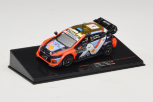 Hyundai i20 N Rally1 #8 O. Tanak / M. Jarveoja Rally Monte Carlo 2025 IXO 1:43 RAM973B Kov – obrázok 2 z 5