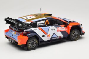 Hyundai i20 N Rally1 #11 Hyundai Shell Mobis WRT T. Neuville / M. Wydaeghe Rally Poland 2024 IXO 1:18 18RMC214 Kov – obrázok 2 z 6