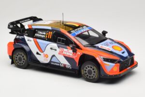 Hyundai i20 N Rally1 #11 Hyundai Shell Mobis WRT T. Neuville / M. Wydaeghe Rally Poland 2024 IXO 1:18 18RMC214 Kov – obrázok 3 z 6