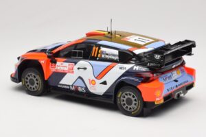 Hyundai i20 N Rally1 #11 Hyundai Shell Mobis WRT T. Neuville / M. Wydaeghe Rally Poland 2024 IXO 1:18 18RMC214 Kov – obrázok 4 z 6