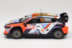 Hyundai i20 N Rally1 #11 Hyundai Shell Mobis WRT T. Neuville / M. Wydaeghe Rally Poland 2024 IXO 1:18 18RMC214 Kov – obrázok 5 z 6