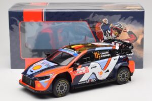 Hyundai i20 N Rally1 #11 Hyundai Shell Mobis WRT T. Neuville / M. Wydaeghe Rally Poland 2024 IXO 1:18 18RMC214 Kov – obrázok 6 z 6
