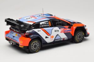 Hyundai i20 N Rally1 #8 Hyundai Shell Mobis WRT O. Tanak / M. Jarveoja Rally Chile 2024 IXO 1:18 18RMC223 Kov – obrázok 2 z 6