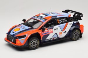 Hyundai i20 N Rally1 #8 Hyundai Shell Mobis WRT O. Tanak / M. Jarveoja Rally Chile 2024 IXO 1:18 18RMC223 Kov