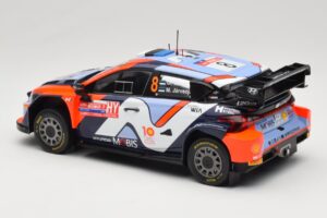 Hyundai i20 N Rally1 #8 Hyundai Shell Mobis WRT O. Tanak / M. Jarveoja Rally Chile 2024 IXO 1:18 18RMC223 Kov – obrázok 5 z 6
