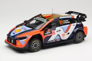 Hyundai i20 N Rally1 WRC Hybrid #11 T. Neuville / M. Wydaeghe Safari Rally Kenya 2024 IXO 1:18 18RMC208 Kov