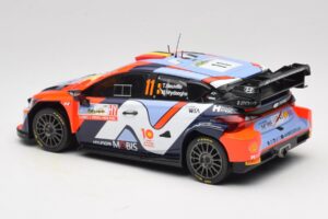 Hyundai i20 N Rally1 #11 T. Neuville / M. Wydaeghe Rally Japan WRC World Champion 2024 IXO 1:18 18RMC228 Kov – obrázok 5 z 6