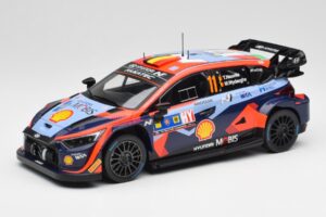 Hyundai i20 N Rally1 WRC #11 T. Neuville / M. Wydaeghe Central European Rally Winner 2023 IXO 1:18 18RMC193 Kov