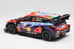 Hyundai i20 N Rally1 WRC #11 T. Neuville / M. Wydaeghe Central European Rally Winner 2023 IXO 1:18 18RMC193 Kov – obrázok 5 z 6