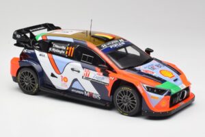 Hyundai i20 N Rally1 #11 T. Neuville / M. Wydaeghe Rally Croatia 2024 IXO 1:18 18RMC203 Kov – obrázok 4 z 6