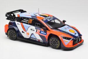 Hyundai i20 N Rally1 #11 T. Neuville / M. Wydaeghe Rally Sweden 2024 IXO 1:18 18RMC201 Kov – obrázok 4 z 6