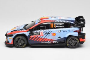 Hyundai i20 N Rally1 WRC #11 T. Neuville / M. Wydaeghe Rally Monte Carlo Winner 2024 IXO 1:18 18RMC194 Kov – obrázok 3 z 6