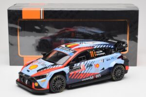 Hyundai i20 N Rally1 WRC #11 T. Neuville / M. Wydaeghe Rally Monte Carlo Winner 2024 IXO 1:18 18RMC194 Kov – obrázok 6 z 6
