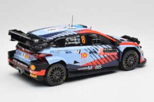 Hyundai i20 N Rally1 WRC #8 O. Tänak / M. Järveoja Rally Monte Carlo Night Version 2024 IXO 1:18 18RMC195 Kov – obrázok 2 z 6