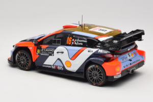 Hyundai i20 N WRC #16 A. Fourmaux / A. Coria Rally Monte Carlo 2025 IXO 1:18 18RMC230A Kov – obrázok 5 z 6