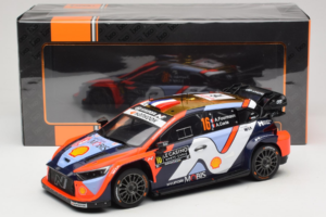 Hyundai i20 N WRC #16 A. Fourmaux / A. Coria Rally Monte Carlo 2025 IXO 1:18 18RMC230A Kov – obrázok 6 z 6