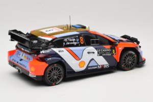 Hyundai i20 N WRC #16 A. Fourmaux / A. Coria Rally Monte Carlo Night Version 2025 IXO 1:18 18RMC230B Kov – obrázok 2 z 6