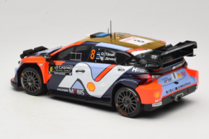 Hyundai i20 N WRC #16 A. Fourmaux / A. Coria Rally Monte Carlo Night Version 2025 IXO 1:18 18RMC230B Kov – obrázok 5 z 6